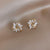 Vivid Stillness - Opal & Rose Gold Earrings
