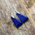 Visionary Quest - Blue Lapis Lazuli & Jasper Drop Earrings