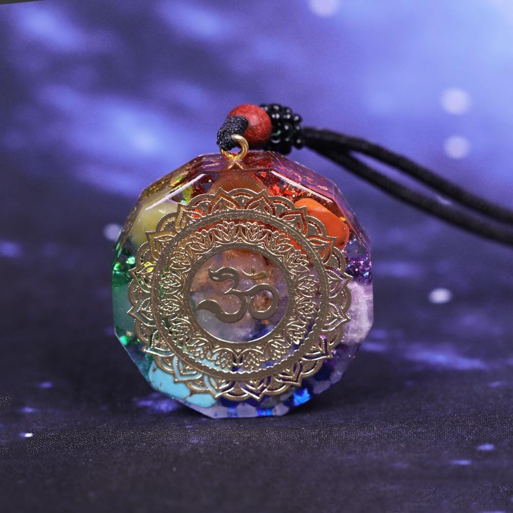 Soul Tree of life Necklace Chakra Pendant Om Symbol Jewelry