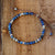 Serene Wind - Blue Jasper Beads Bracelet
