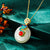 The Spirit Of Peace White Jade 18k Necklace