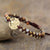 Iridescent Horizon - African Jasper & Onyx Tree Of Life Beads Bracelet
