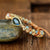 Knowing Yourself - Green Jasper & Opal Beads Bracelet